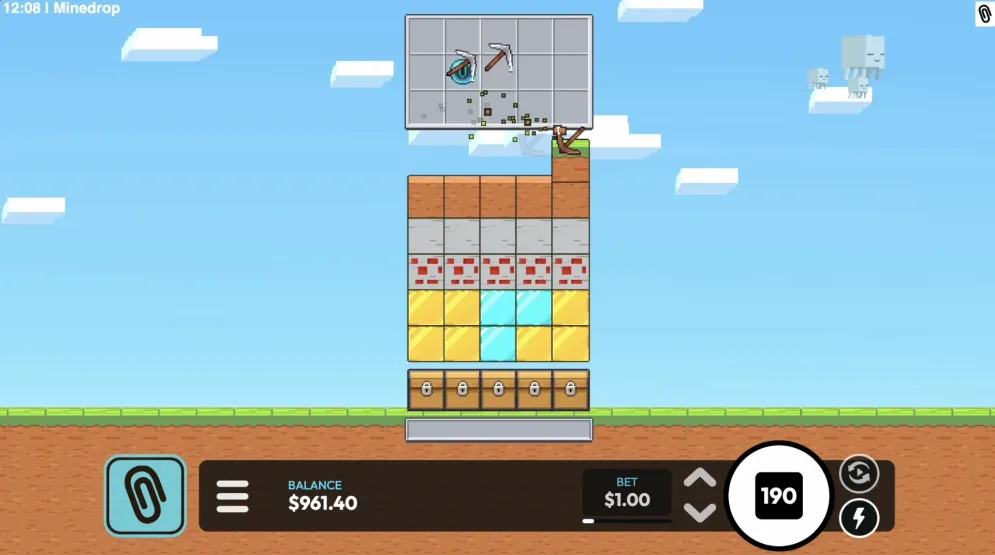 MineDrop gameplay